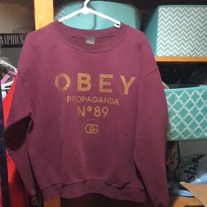 Obey Crew Neck Sweatshirt